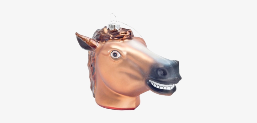 Submitted By Gina - Accoutrements Horse Head Ornament, transparent png