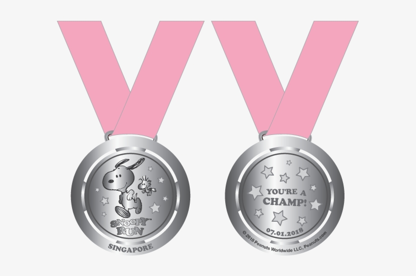 Snoopy Run Medal - Singapore, transparent png