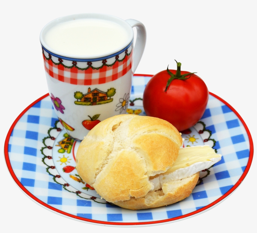 Food Plate Png For Kids - Breakfast Png, transparent png