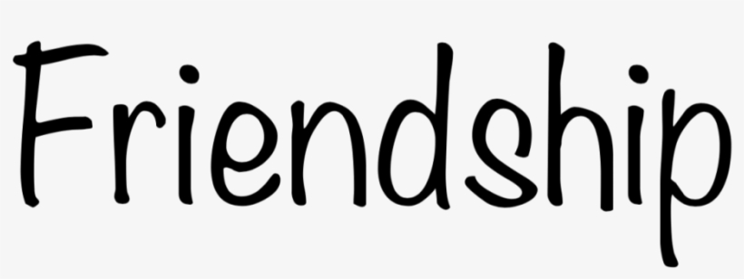 Friendship Download Transparent Png Image - Friendship Black And White, transparent png