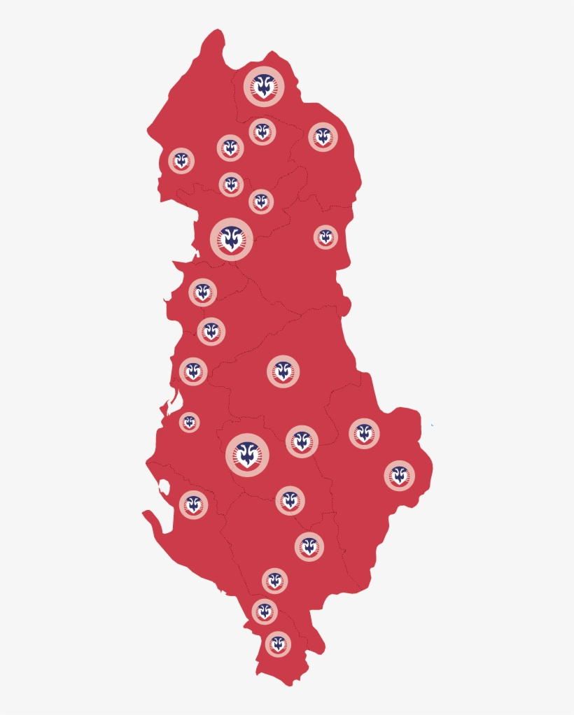 4artboard 3@2x - Map Of Albania And Surrounding, transparent png
