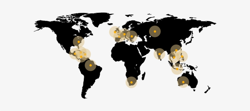 Hennessy History - World Map, transparent png