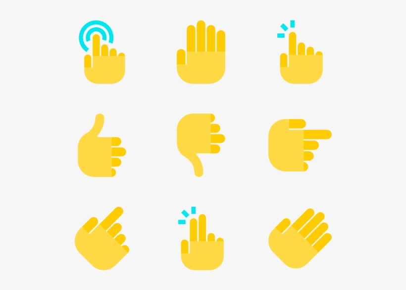 Hand And Gesture Collection - Sign, transparent png