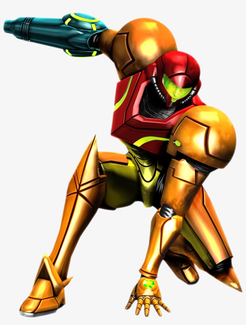 Ratchet And Clank Vs Samus Aran - Pdp Wired Fight Pad For Wii U - Samus, transparent png
