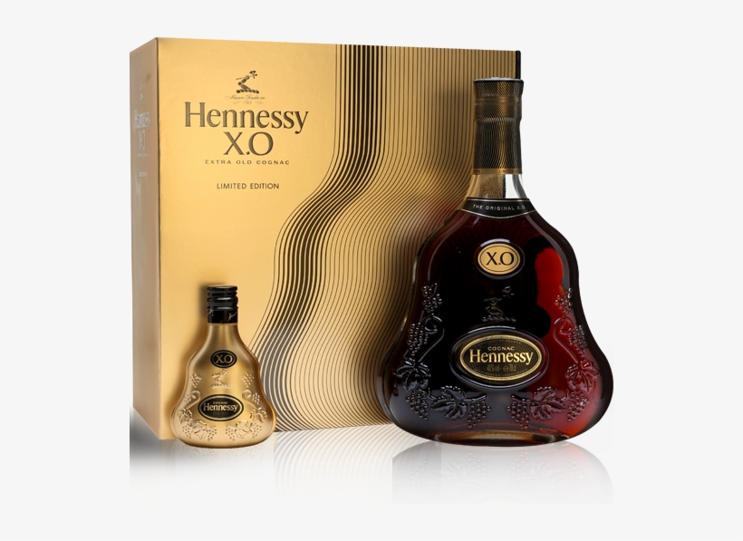 Hennessy Xo With Tom Dixon 5cl Gift Set - Hennessy Xo Limited Edition Gold, transparent png