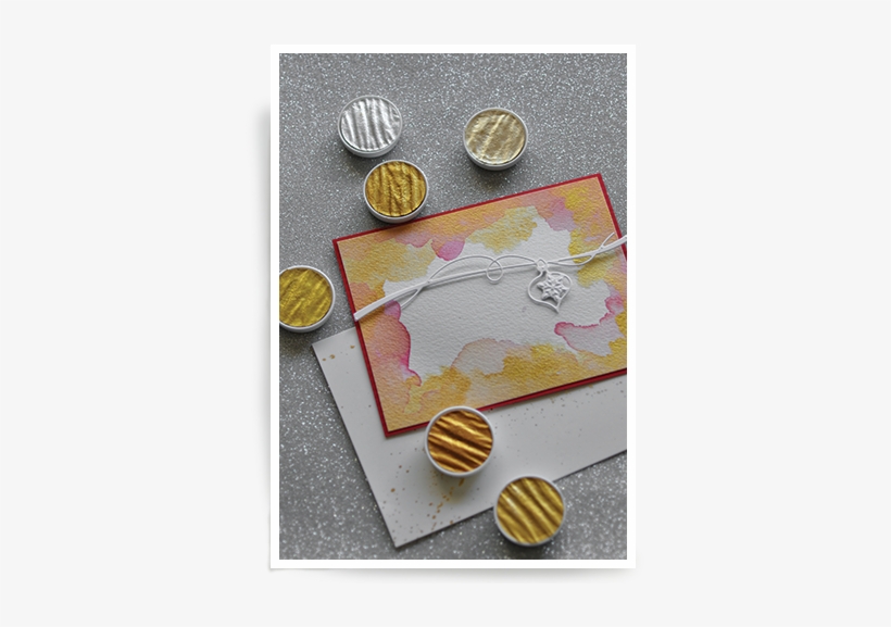 Metallic Watercolor - Macaroon, transparent png