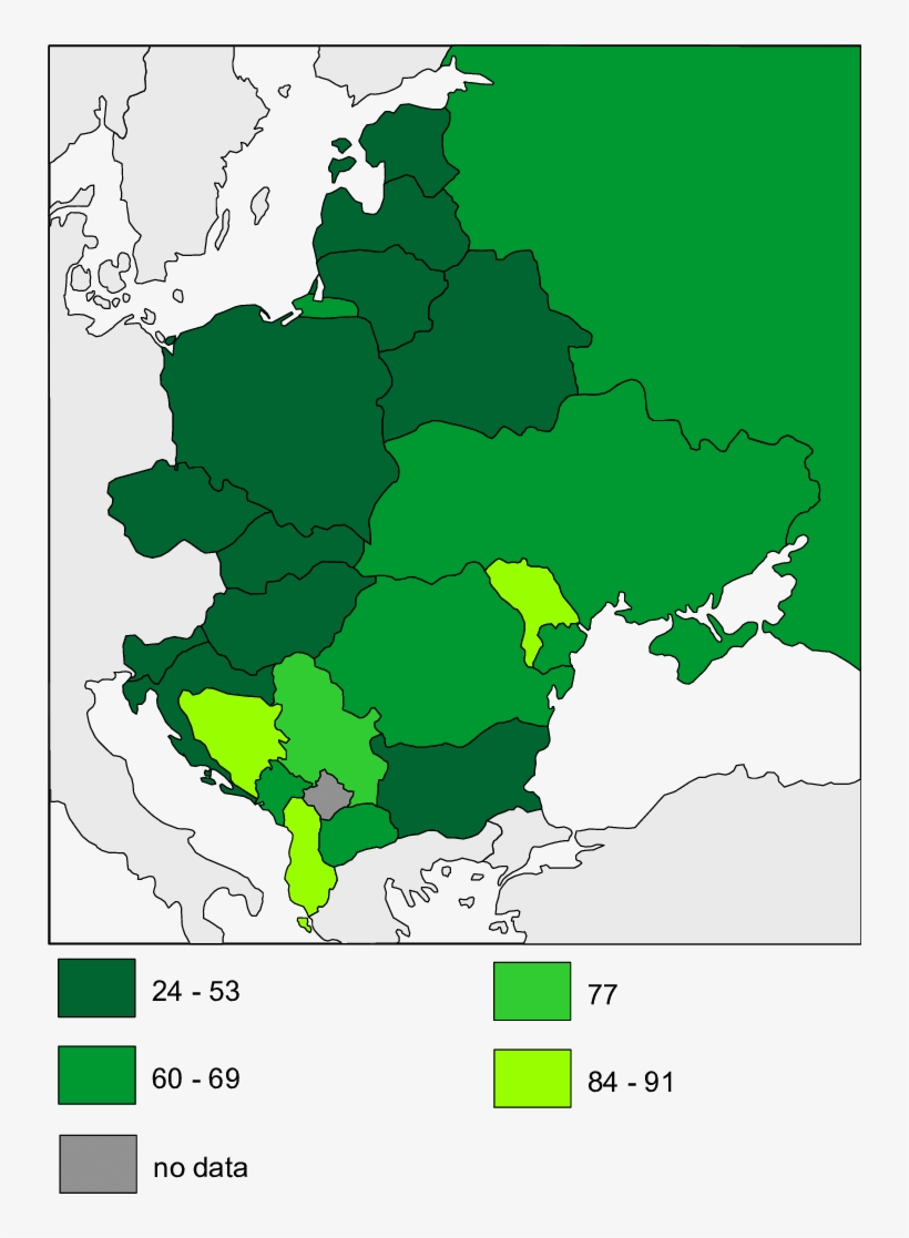 Location Of European Post-communist Countries According, transparent png