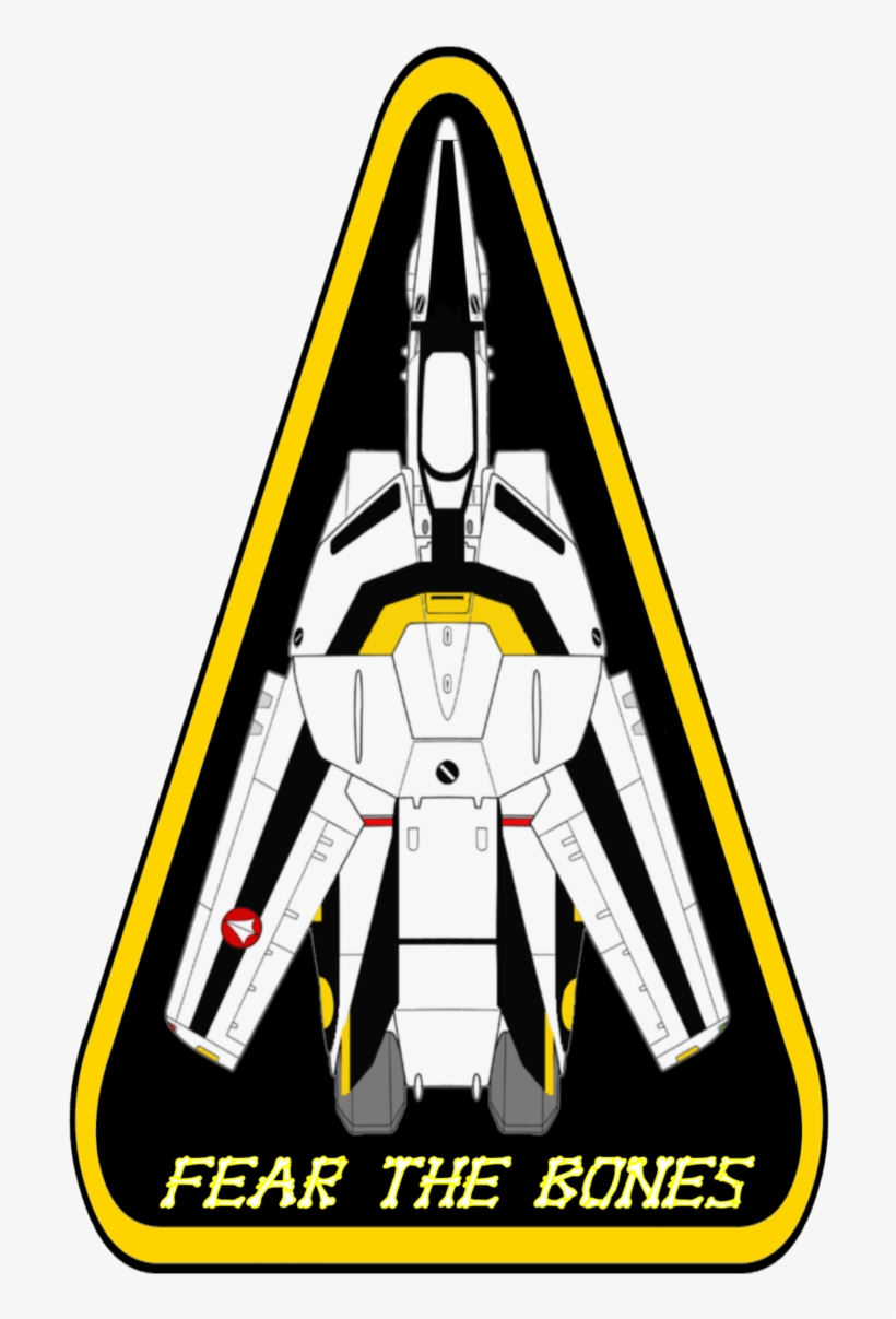 A Triangle Type Insignia For The Skull Squadron Vf-1s, transparent png
