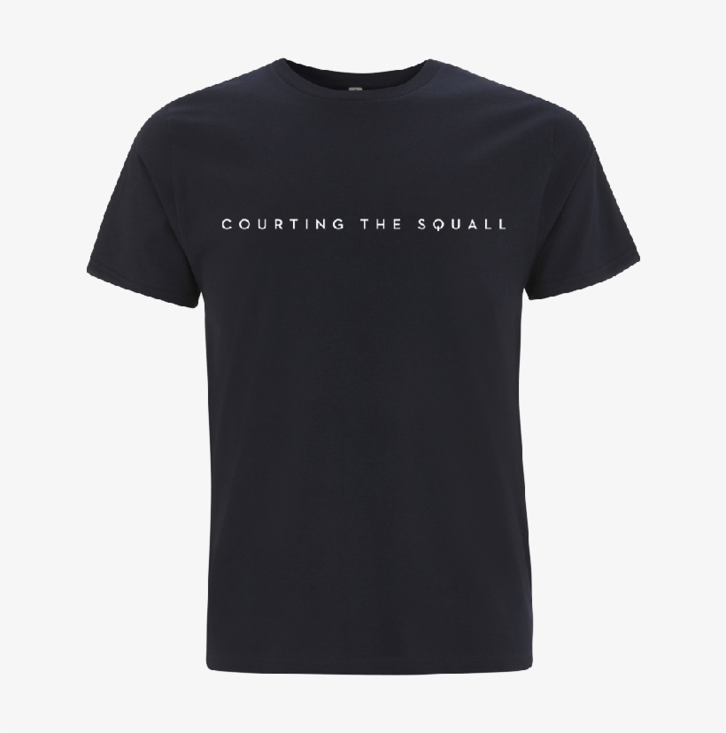 Navy "courting The Squall" Tee, transparent png