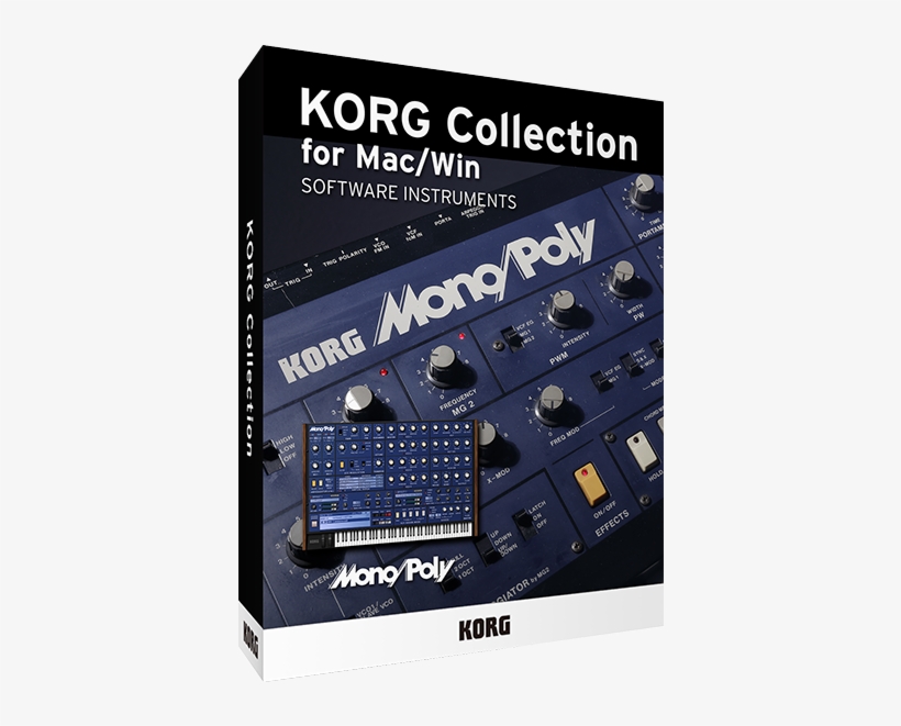 Korg Collection - Mono/poly, transparent png