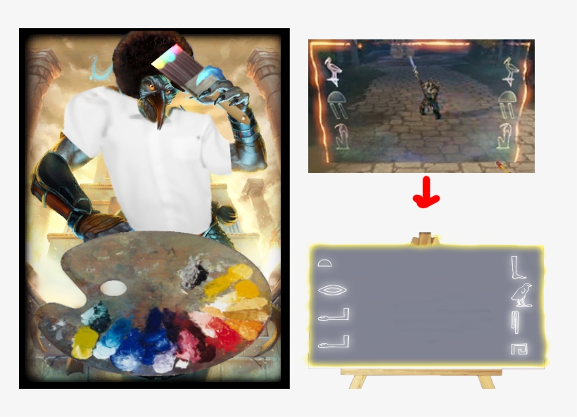 [thoth Skin Concept] A Happy Little Hieroglyph, transparent png