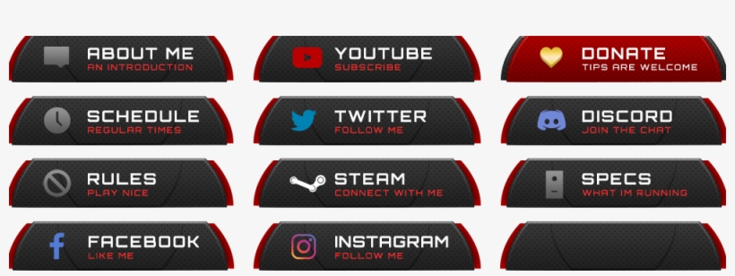 Overlay Orbitron Free By Twitchtemple Com Intermission, transparent png
