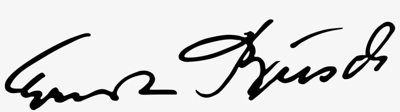 This Free Icons Png Design Of Ernst Busch Signature, transparent png