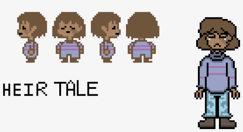 Heirtale Frisk, transparent png