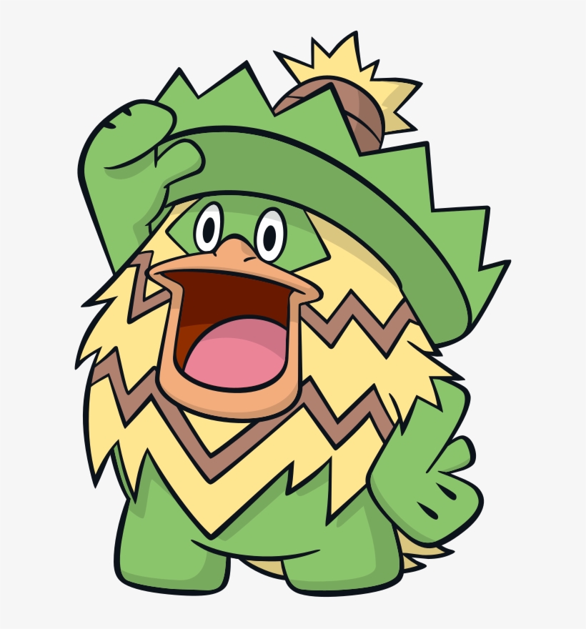Ludicolo Artwork, transparent png