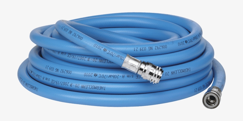 Vikan 93353 Hot Water Hose 1/2" 10000 Mm Blue, transparent png