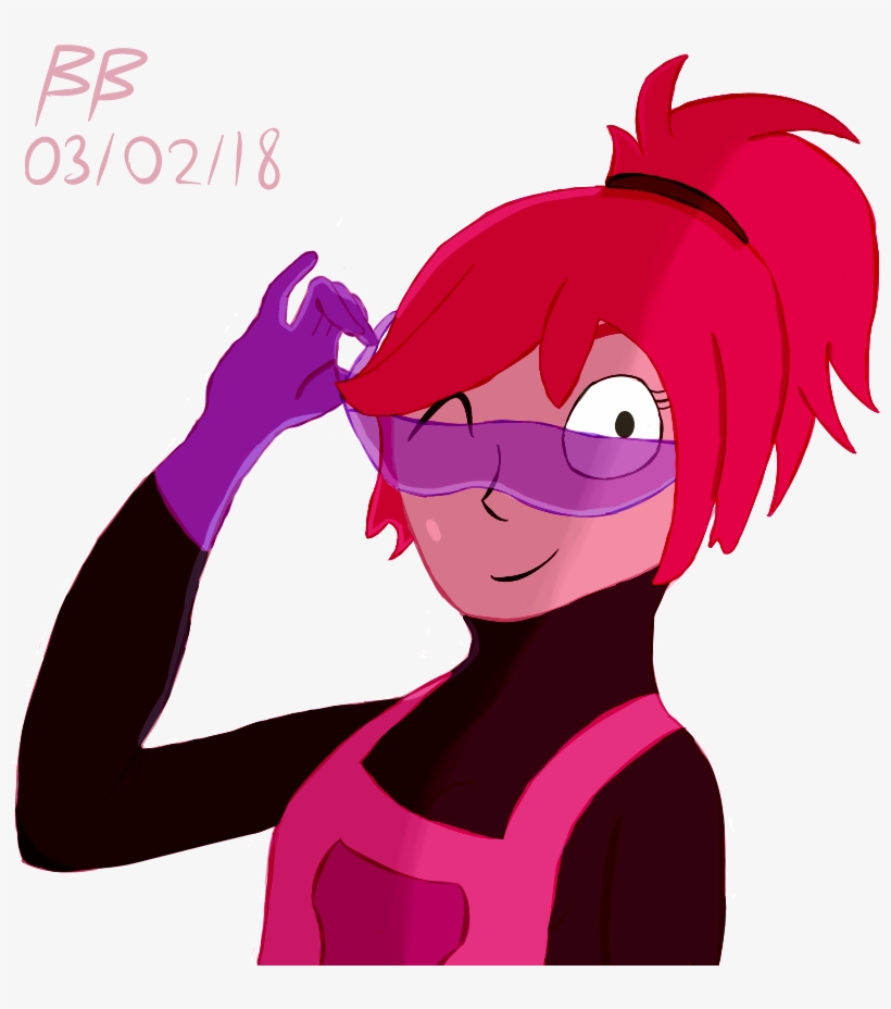 Oneshot Kip Tipping Her Goggles, transparent png