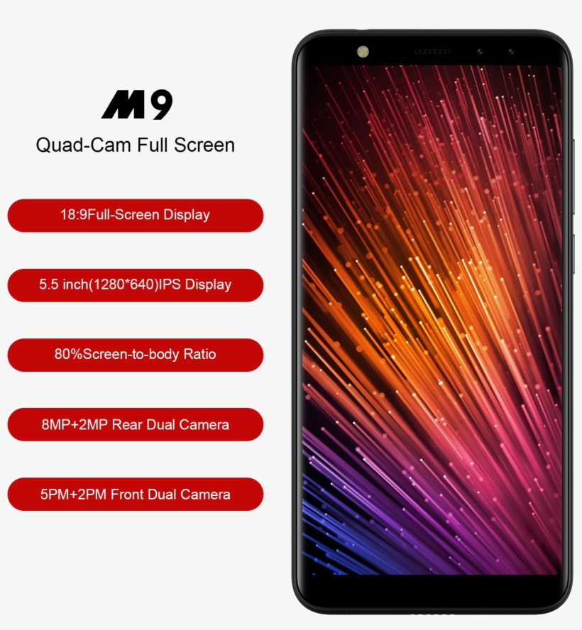 Leagoo M9, transparent png