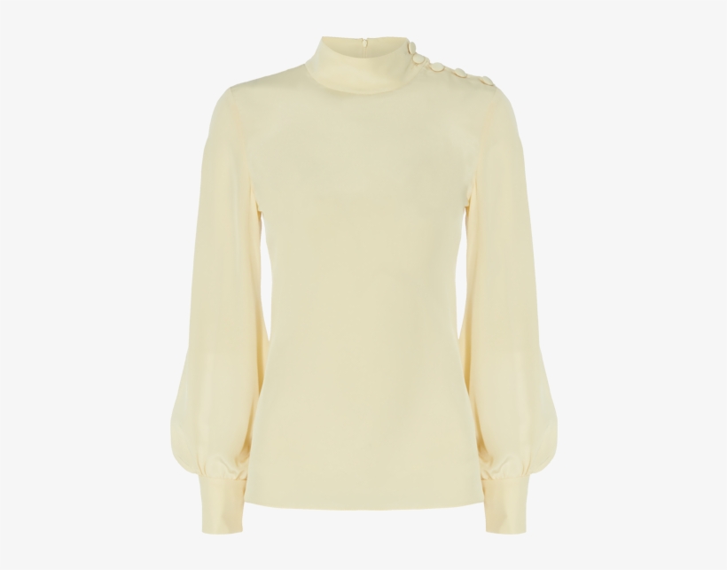 Georgie Blouse - Buttercup, transparent png