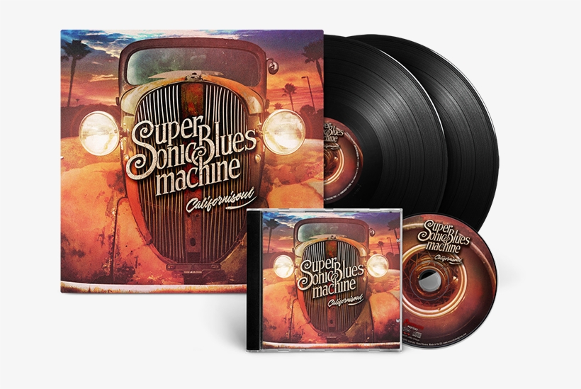 Supersonic Blues Machine Californisoul Packshot, transparent png