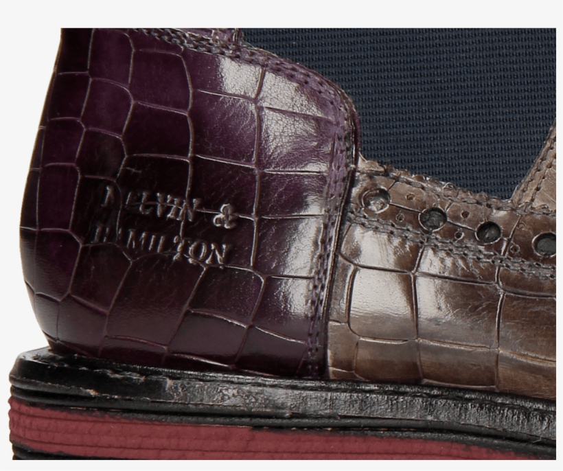 Ankle Boots Trevor 9 Crock Stone Viola, transparent png