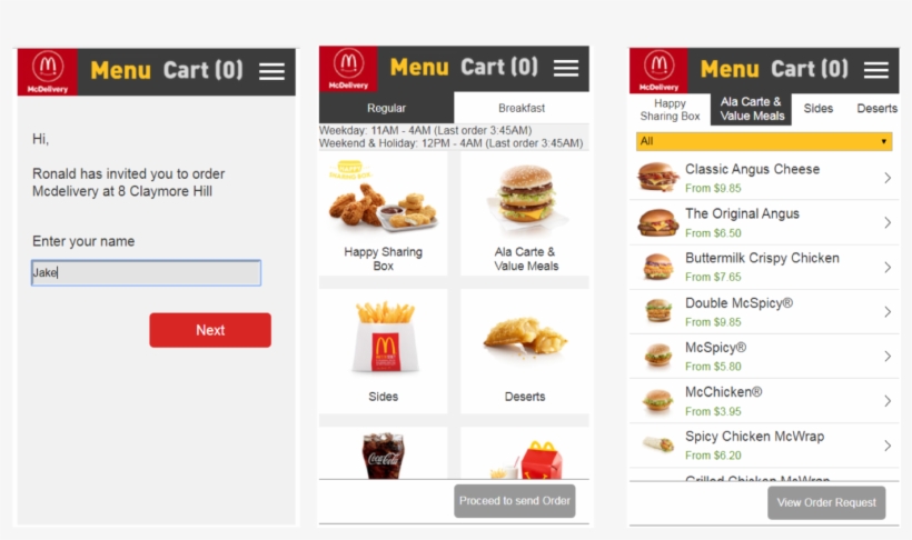 After Clicking Invite To Order, User Is Shown A Default, transparent png