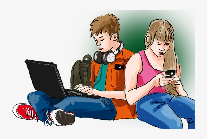 Adolescentes, transparent png