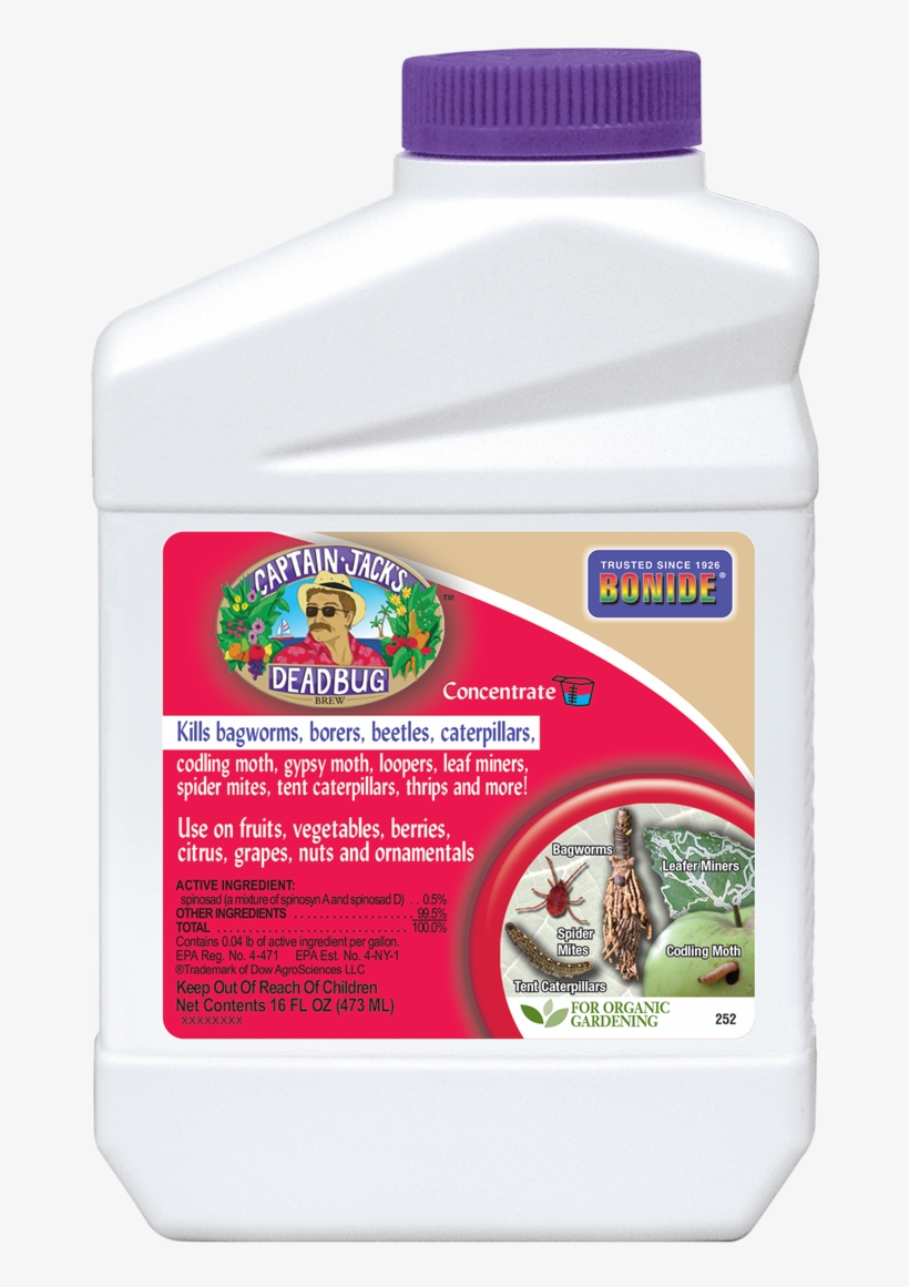 Captain Jacks Dead Bug Brew® Conc, transparent png