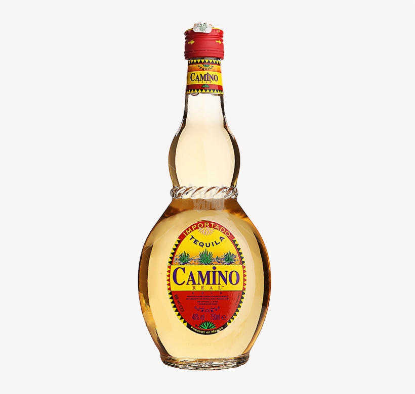 Camino Real Gold 70cl, transparent png