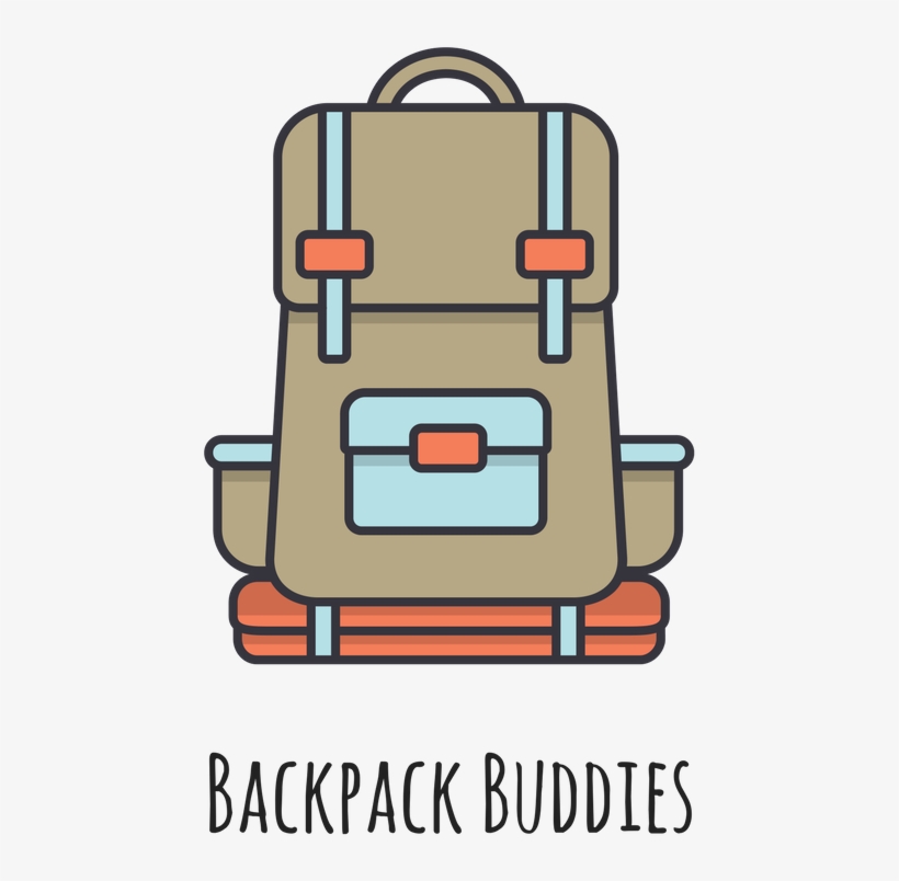 Backpackbuddies Social Post, transparent png