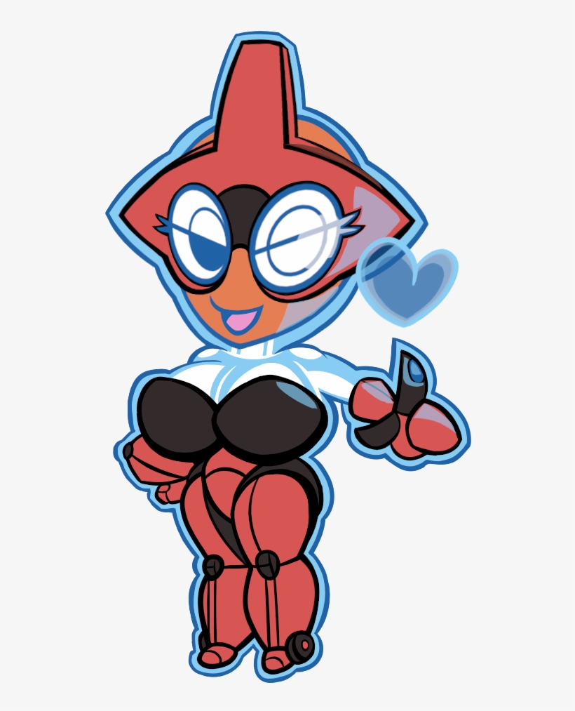 Chibi Anthro Rotom, transparent png