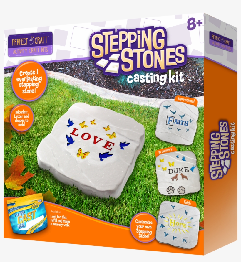 Perfect Craft Stepping/memory Stone, transparent png