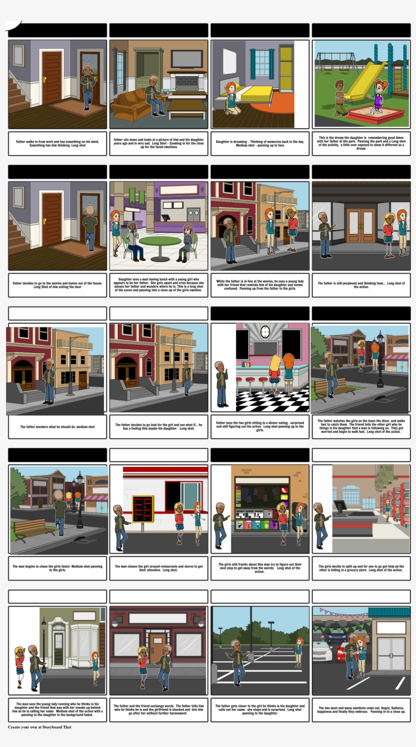 Chase Storyboard, transparent png