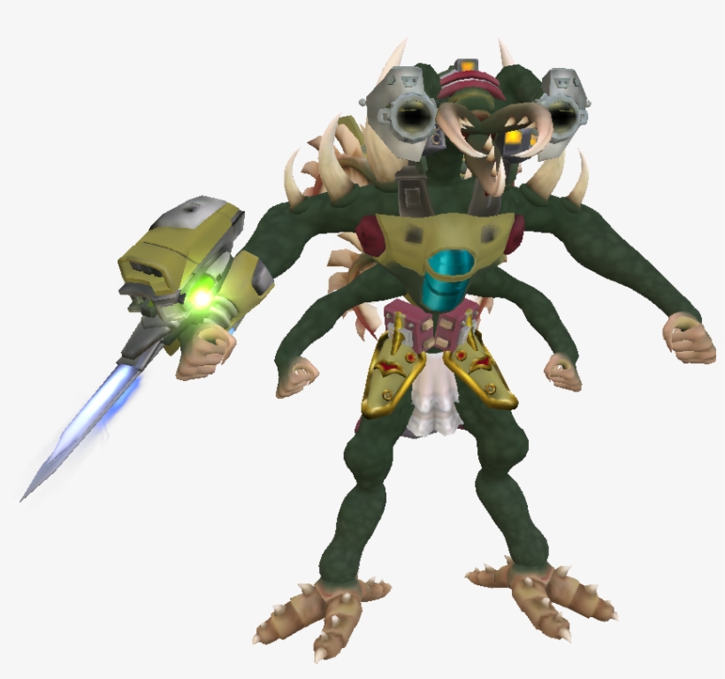 An Episolon Grox Drone Ready For Battle, transparent png