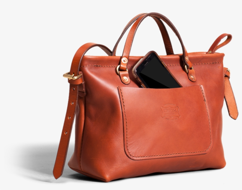 Merces Leather Cross Body Bag In Tan, transparent png