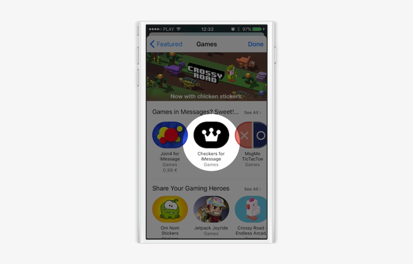 Checkers Featured In The App Store, transparent png