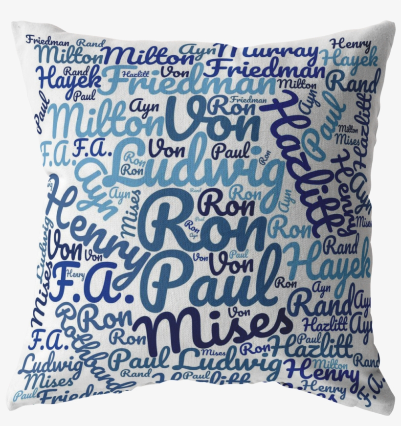 Libertarian Thinker Pillow, transparent png
