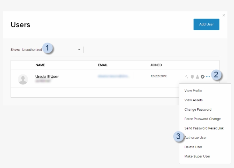 User List > Show, transparent png