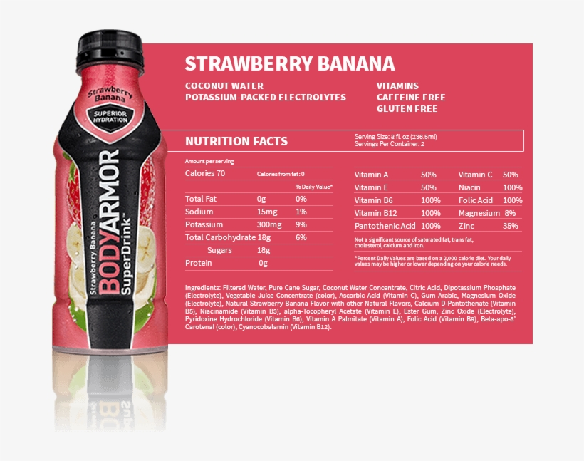 New Bodyarmor Sports Drink Is Not Only Tastey But Good, transparent png