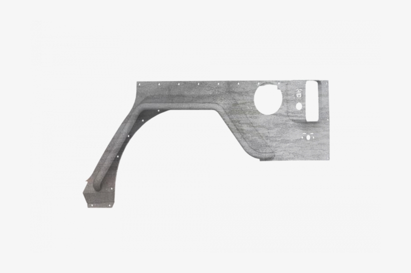Com/defender Jk Body Armor Rear Skin W Flare 4dr Raw, transparent png
