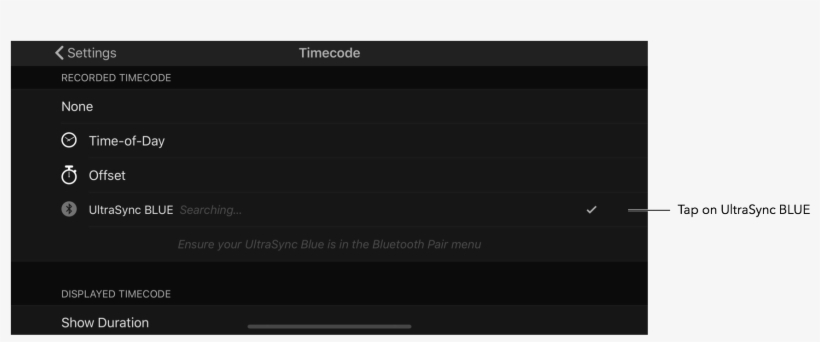3) Tap On Ultrasync Blue, transparent png