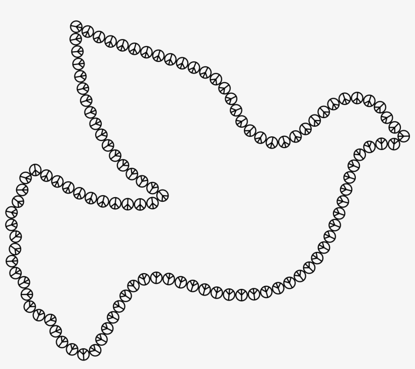 This Free Icons Png Design Of Peace Sign Dove Medium, transparent png
