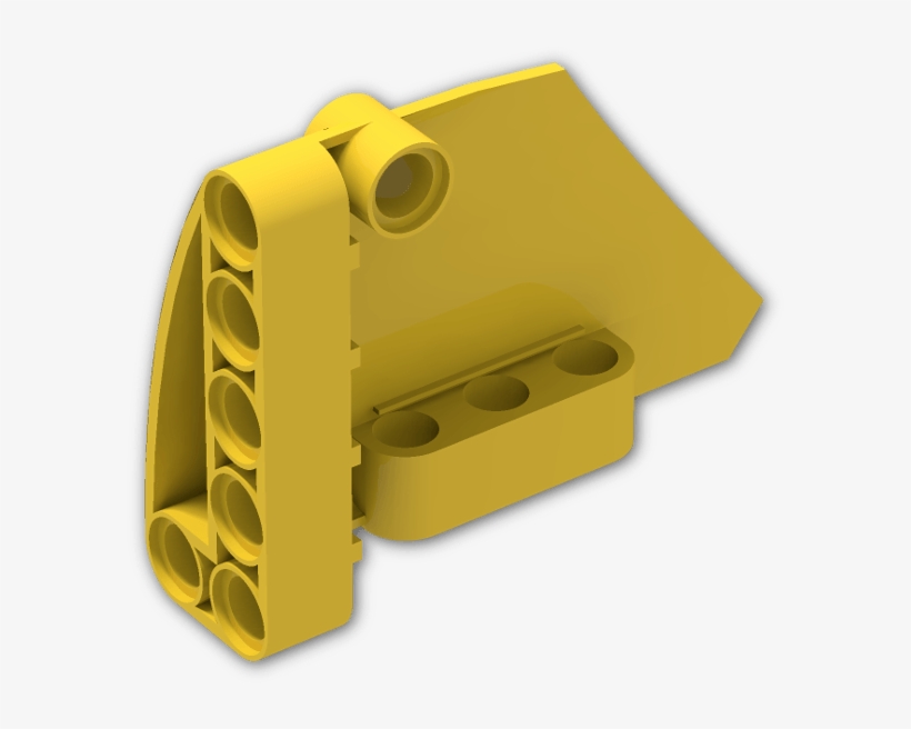 Technic Panel Fairing Smooth, transparent png