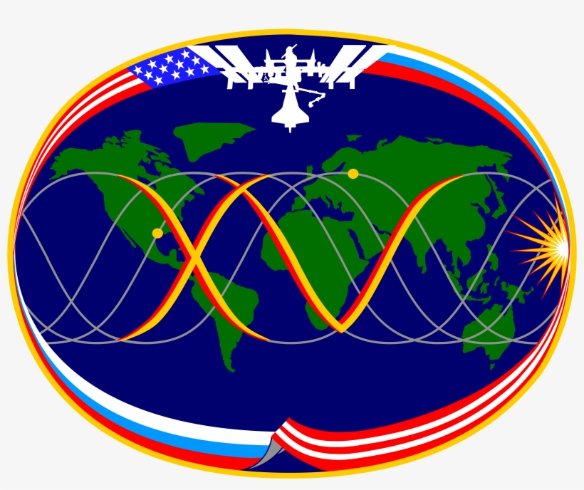 Iss Expedition 15 Patch, transparent png