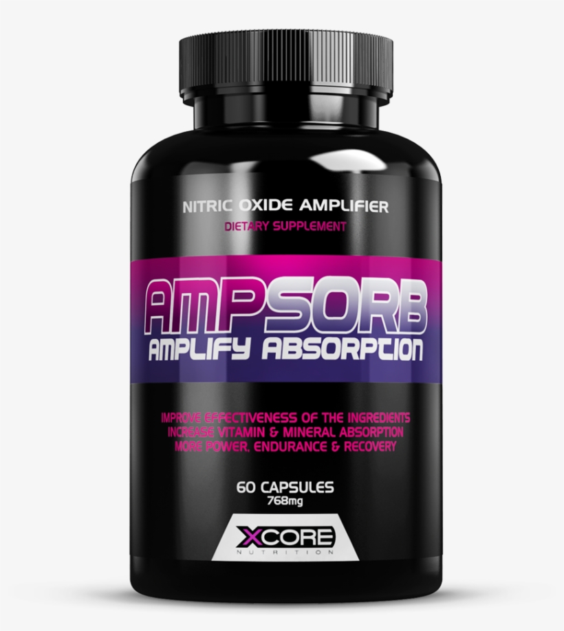 Ampsorb 60 Caps, transparent png