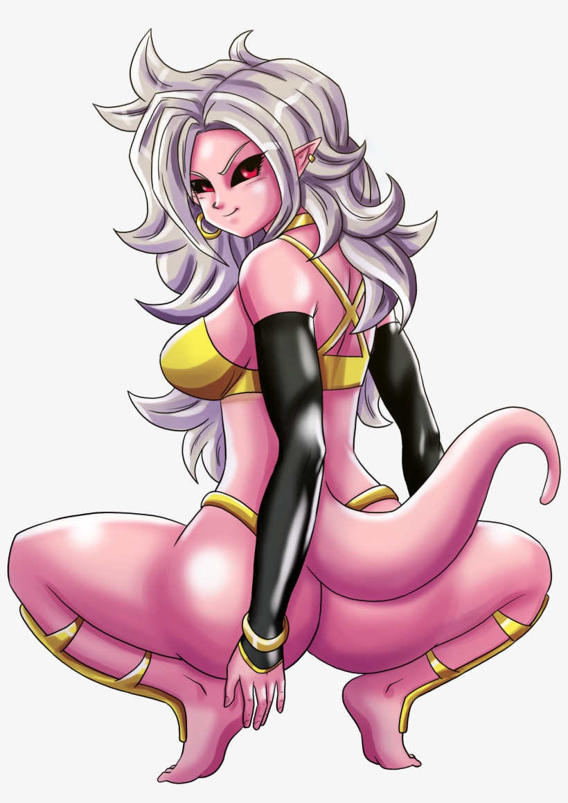 Android 21 Majin Anaconda V2, transparent png