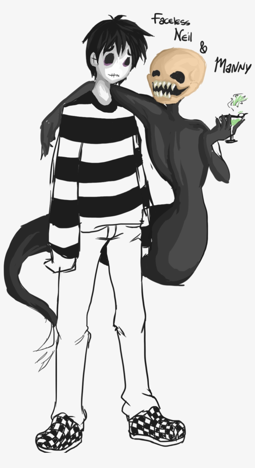 Faceless Neil And Manny By Hikaella, transparent png