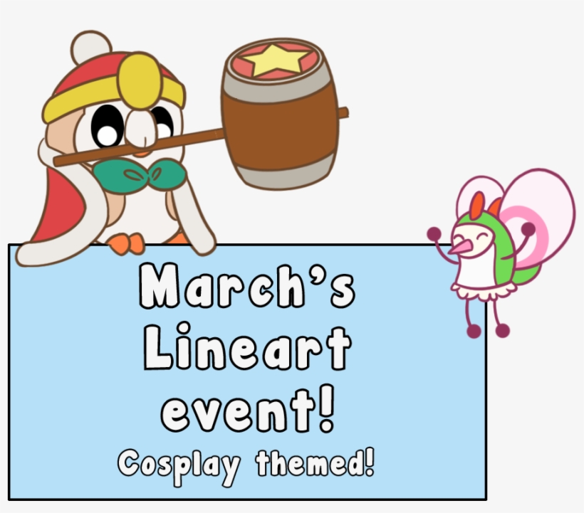 Welcome To March's Line Art Coloring Event The Theme, transparent png