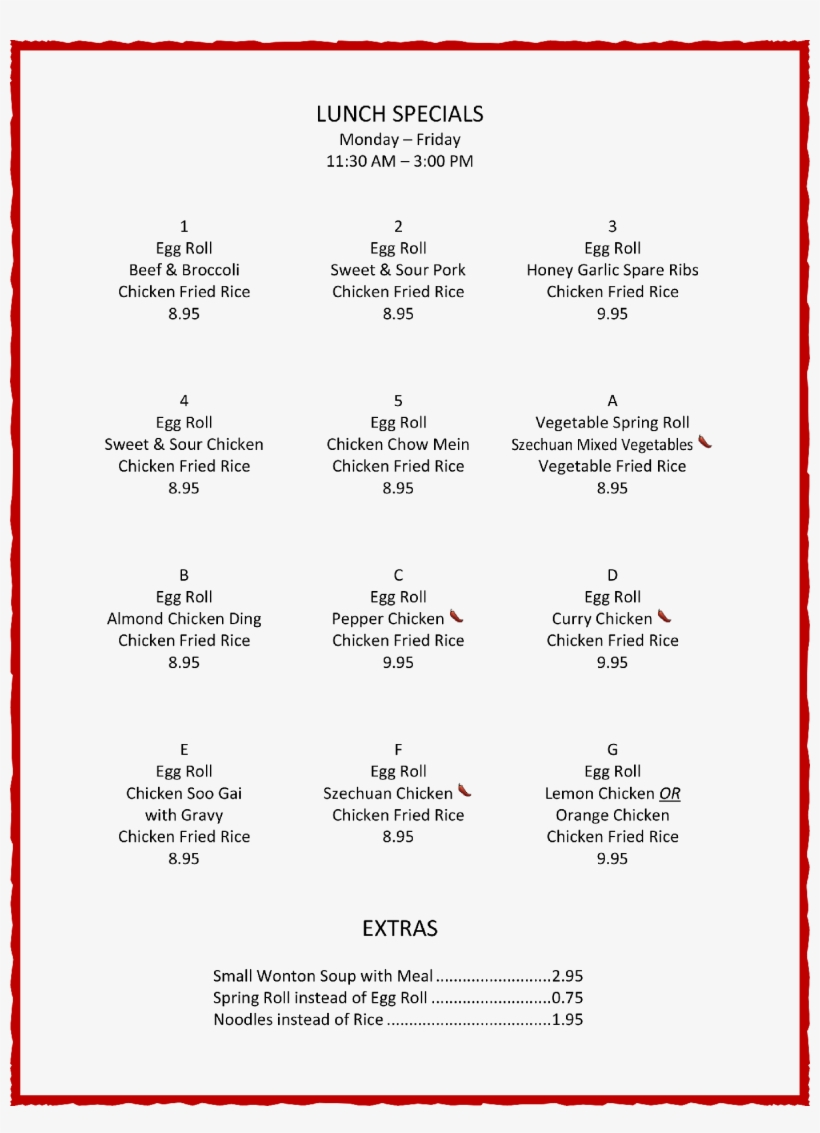 Lunch Menu, transparent png
