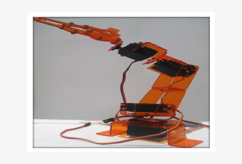 Brazo Robotico De Acrilico No Incluye Servos Mk, transparent png